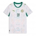 Camiseta Senegal Ismaila Sarr #18 Primera Equipación Replica Mundial 2026 para mujer mangas cortas